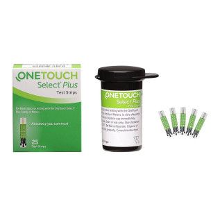 OneTouch Select Plus Test Strip 25s Pack