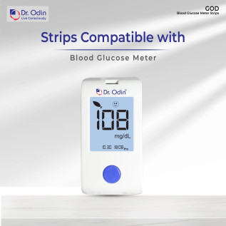 Dr Odin GOD Glucometer Test Strips Pack of 50