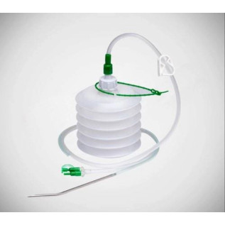 Romsons GS-5002 800ml White Romo Vac Close Wound Suction Set, Size: 12 FG