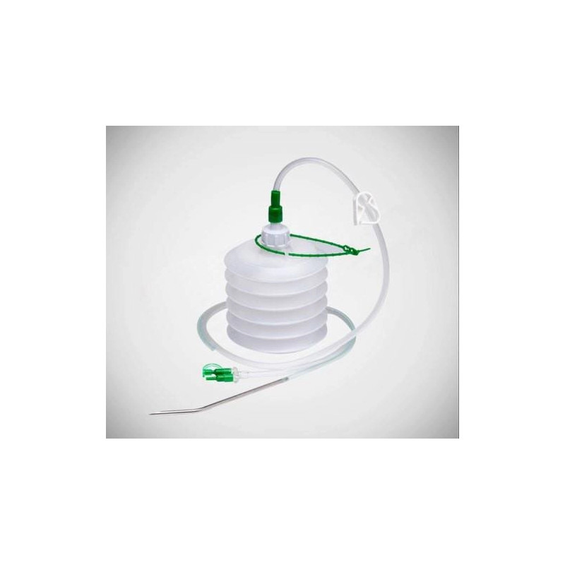 Romsons GS-5002 800ml Orange Romo Vac Close Wound Suction Set, Size: 16 FG