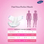 Dignity Magna Adult Diapers, Large,10 Pcs/Pack (Pack of 6), 60 Pcs