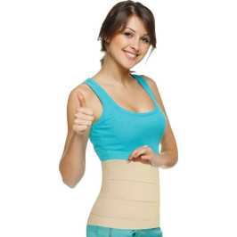 Dyna Elastic Abdominal Corset 4 Panel-One Size Fits Most-Fully Elastic Abdominal Binder-With Vertical Adjustments
