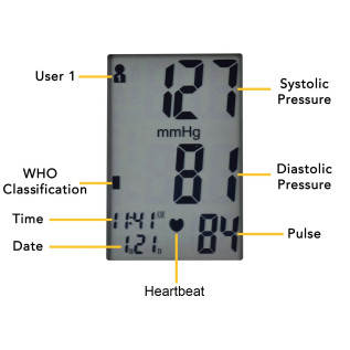 BPL Medical Technologies Automatic Blood Pressure Monitor BPL120/80 B1 - (White) (BPL 120/80 B1)