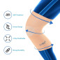 AccuSure Knee Support For Relieves Pain, Support, Uniform Compression, Gym, Sports