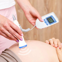 AccuSure Fetal Doppler For Doctors and Mothers Fetal Heart Rate Monitor
