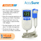 AccuSure Fetal Doppler For Doctors and Mothers Fetal Heart Rate Monitor
