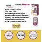 Standard Mentor Blood Glucose Monitoring Machine with 10 Strips 10 Lancets and a Lancing device
