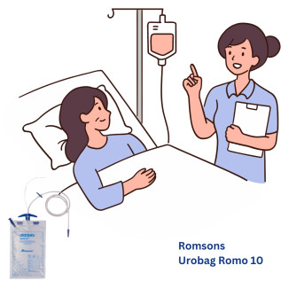 Romsons Uro Bag DB-1070-10 (ROMO 10 ) Pack of 3