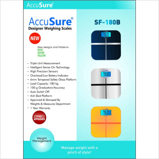 AccuSure digital Weighing Scales