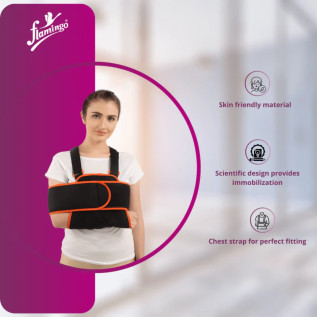 Flamingo Universal Shoulder Immobilizer OC 2026 | Supports Shoulder & Arm for Recovery | Adjustable, Comfortable & Durable
