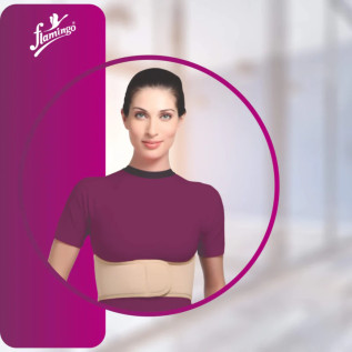 Flamingo Rib Chest Belt OC 2204 | Chest Support for Rib Fractures | Comfortable, Adjustable & Breathable Belt