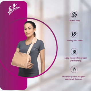 Flamingo Arm Pouch OC 2036 – Comfortable Arm Support for Injury, Post-Cast Care, and Shoulder Stabilization
