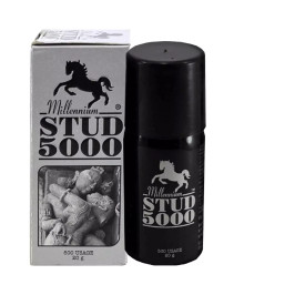 Millenium Stud 5000 Lidocaine Topical Aerosol | Delay Spray for Men