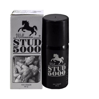 Millenium Stud 5000 Lidocaine Topical Aerosol | Delay Spray for Men