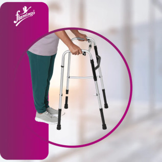 Flamingo Reciprocal Folding Walker – Mobility Support Aid