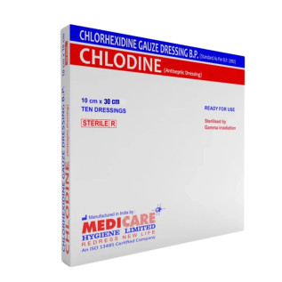 MEDICA Chlorhexidine Gauze Dressing B.P. - Chlodine Antiseptic Care
