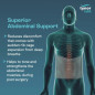 Tynor Abdominal Support 9" A-01 | Post-Surgery Belt | Waist Compression | Back Support | Pain Relief | Adjustable & Breathable