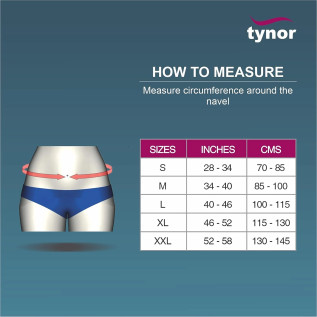 Tynor LS Belt Lumbopore A-04 | Lumbar Support for Back Pain Relief