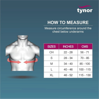 Tynor Posture Corrector A-33 | Back & Shoulder Support for Better Posture