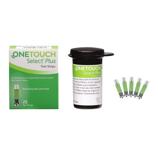 OneTouch Select Plus Test Strip 25s Pack