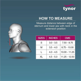 Tynor B 05 Cervical Orthosis (Philadelphia) Ethafoam
