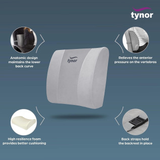 Tynor Lumbo-Back Rest L-91 for Back Pain Relief & Support