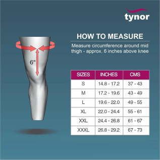 Tynor K Support Hinged (Neo) J-01 – Premium Hinged Knee Brace for Pain Relief, Support & Stability – Universal Size