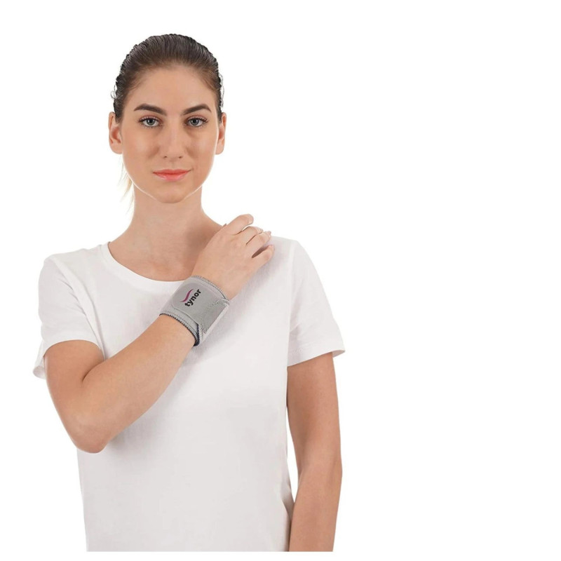 Tynor Wrist Wrap (Neo) J-04 - Supportive & Adjustable Wrist Brace for Pain Relief