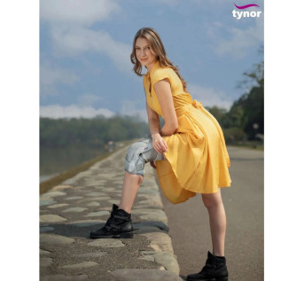 Tynor OA Knee Support (Neo) - Left/Right J-08 for Osteoarthritis, Pain Relief & Support