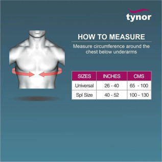 Tynor Shoulder Support (Neo) J-14 – Pain Relief for Shoulder Injury, Compression Support for Joint Stability (Size Options)