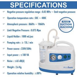 Accusure Suction Machine