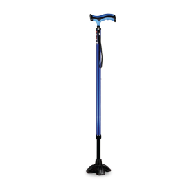 Vissco PC 2908 Avanti Plus T-shape Aluminium Stick with Big Shoe