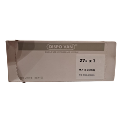 Rossify Dispovan 27G Hypodermic Needle Single Use Hypodermic Needle